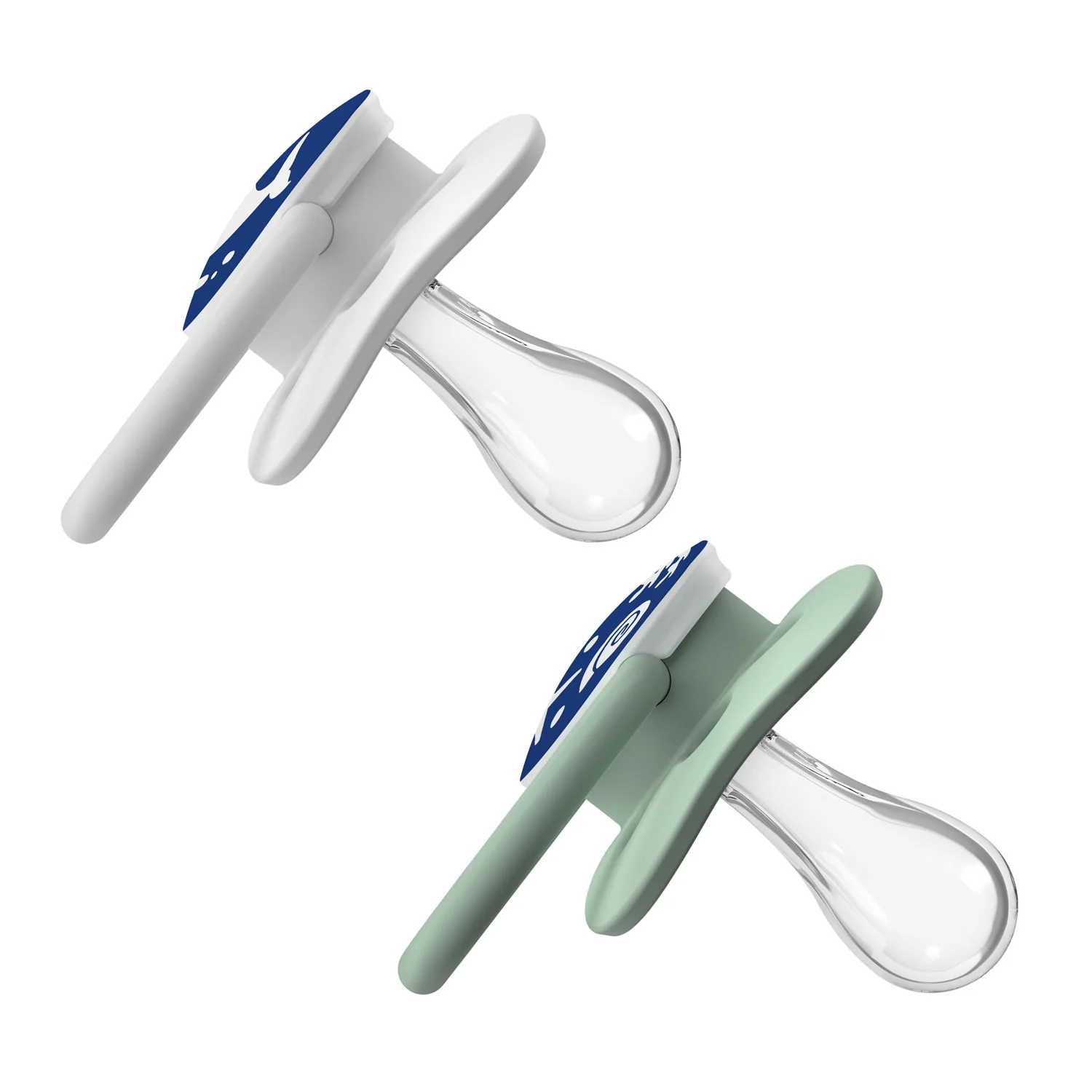 Dr. Brown's™ Advantage™ Glow-in-the-Dark Pacifiers, Ages 0-6 months, 2 Count - Image 4