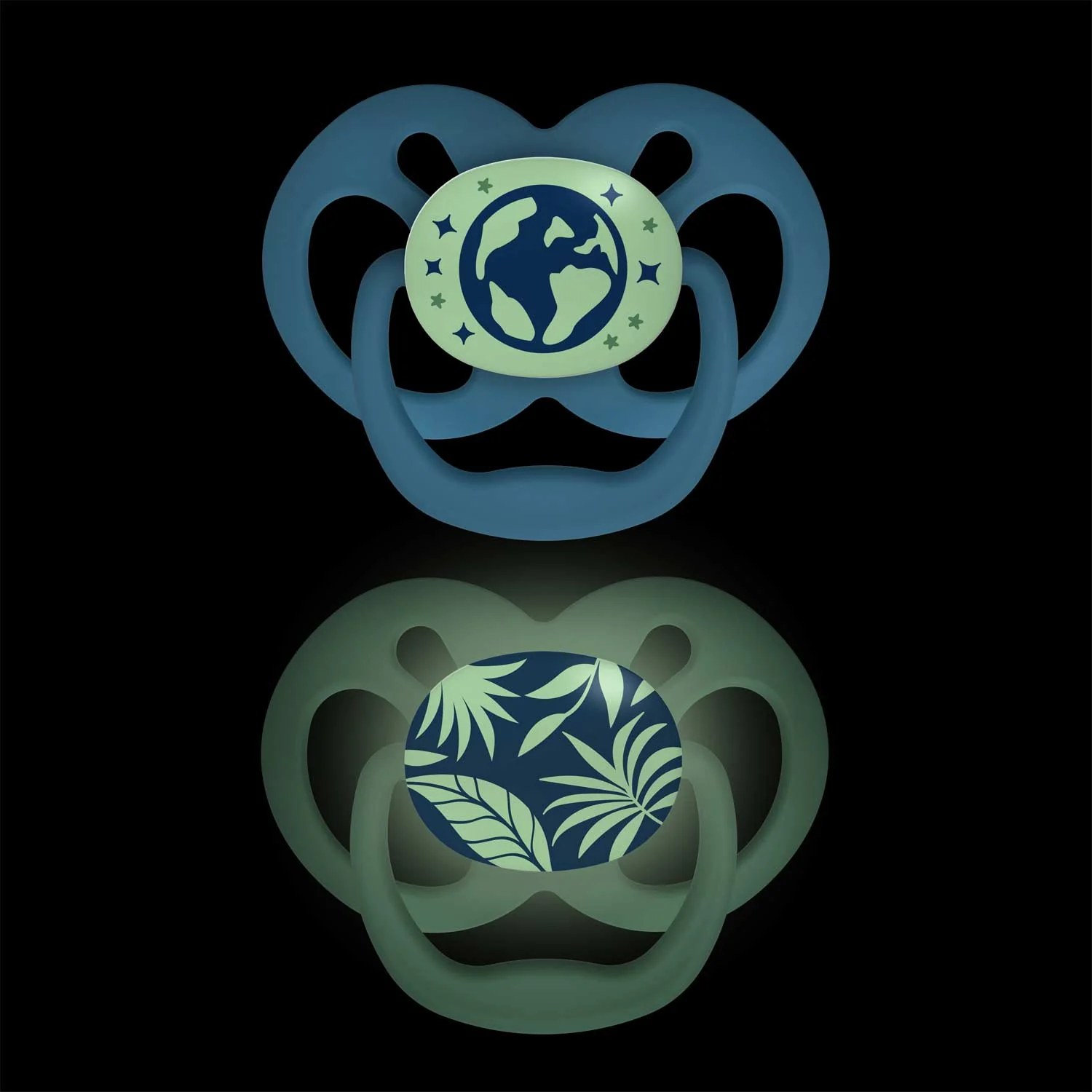 Dr. Brown's™ Advantage™ Glow-in-the-Dark Pacifiers, Ages 6-18 months, 2 Count - Image 3