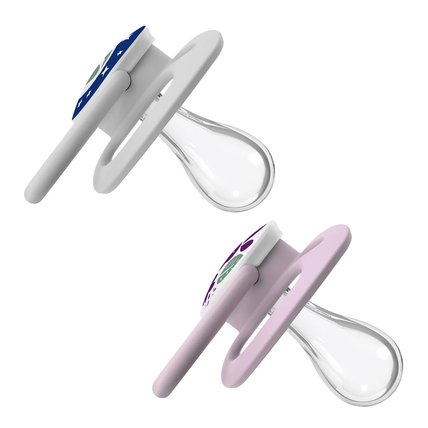 Dr. Brown's™ Advantage™ Glow-in-the-Dark Pacifiers, Ages 6-18 months, 2 Count - Image 4