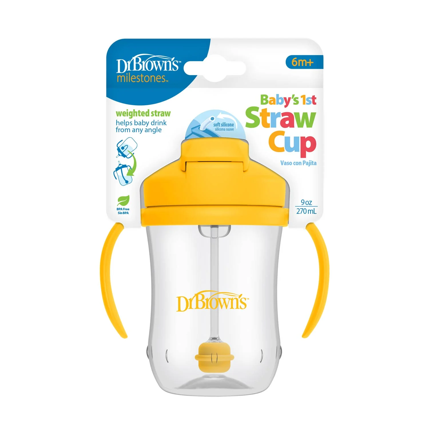 Dr. Brown’s™ Milestones™ Baby’s First Straw Cup - Image 3