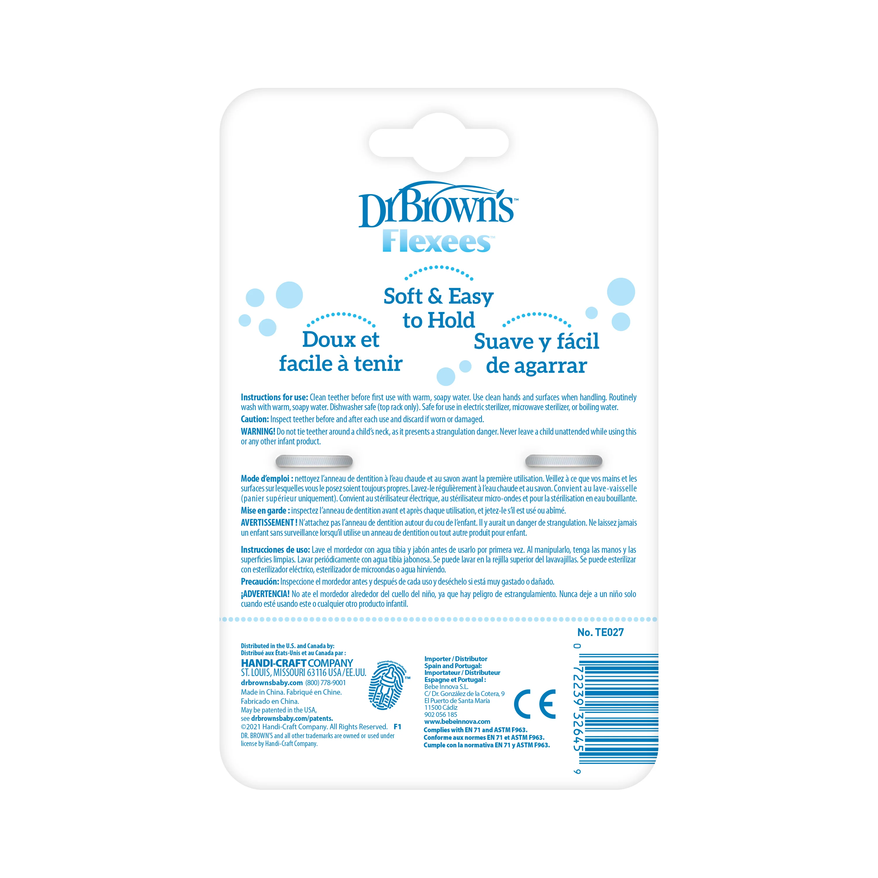 Dr. Brown’s™ Flexees™ Beaded Teether Rings - Image 3