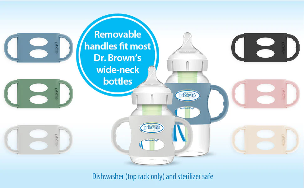 Dr. Brown’s® Milestones™ Wide-Neck Silicone Handles - Image 4