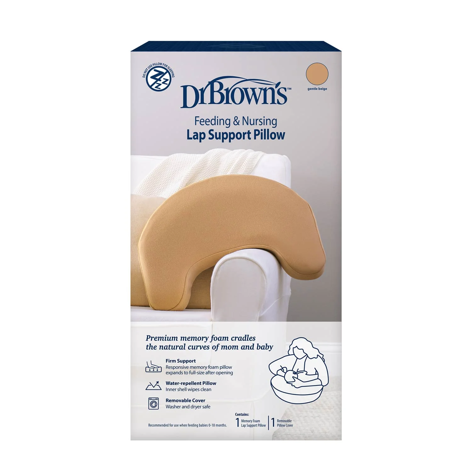 Dr. Brown's™ Feeding & Nursing Lap Support Pillow - Image 3
